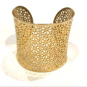 Gold Cuff Fantasy Bracelet w/ Box